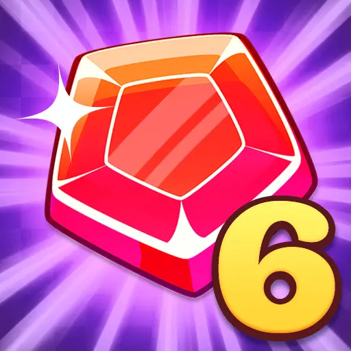 Jewels Blitz 6 - Jeu de Match 3 en ligne gratuit