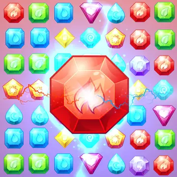 Jewels Connect – Kostenloses Pärchen-Match-3 Spiel online spielen