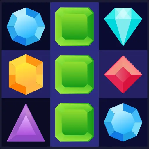 Jewels Mine – Kostenloses Match 3 Spiel online spielen