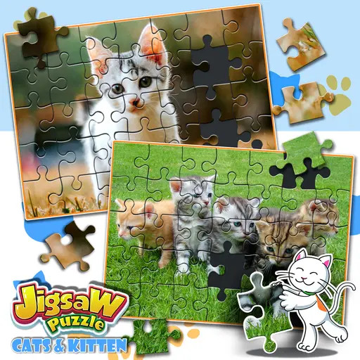 Jigsaw Puzzle Cats & Kitten - Juego de Rompecabezas Gratis para Móviles