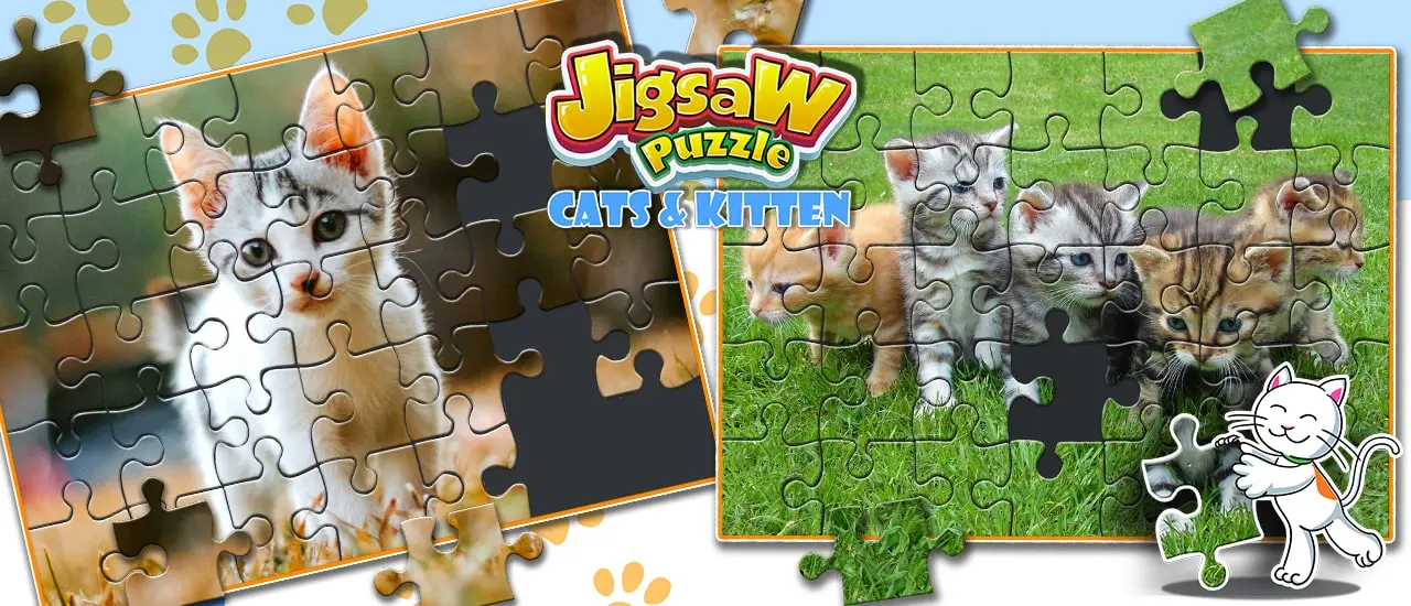 Jigsaw Puzzle Cats & Kitten - Juego de Rompecabezas Gratis para Móviles