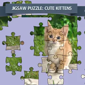 Jigsaw Puzzle: Cute Kittens - Play Free Online Puzzle Game