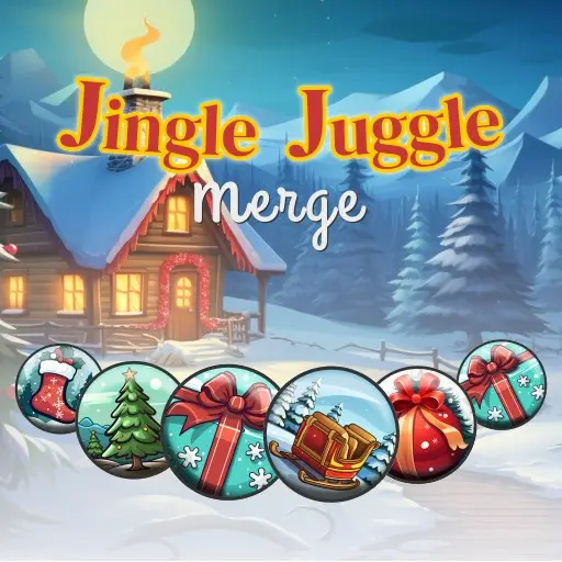 Jingle Juggle Merge - Jeu de fusion de Noël gratuit en ligne