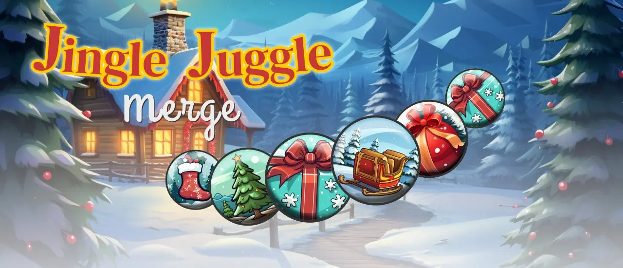 Jingle Juggle Merge - Jeu de fusion de Noël gratuit en ligne
