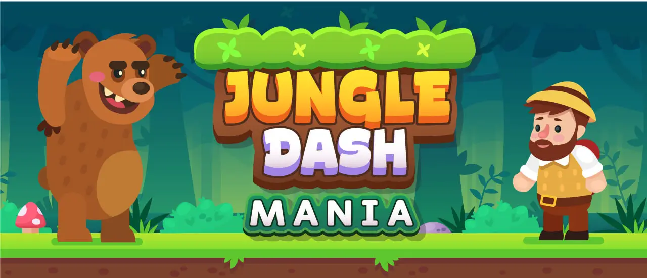 Jungle Dash Mania: Jogo de Aventura Online Grátis