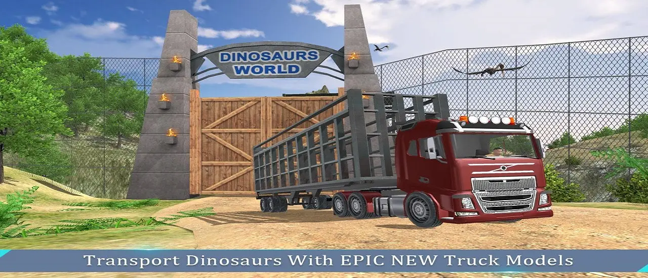 Jungle Dino Truck Transporter 2020 - Jogue Grátis
