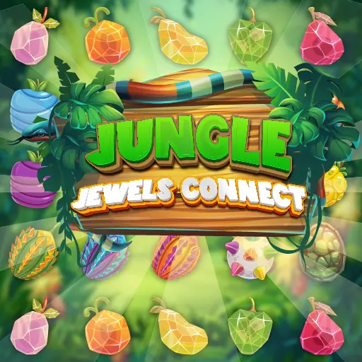 Jungle Jewels Connect - Juego de conectar y emparejar gratis