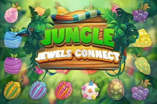 Jungle Jewels Connect - Juego de conectar y emparejar gratis