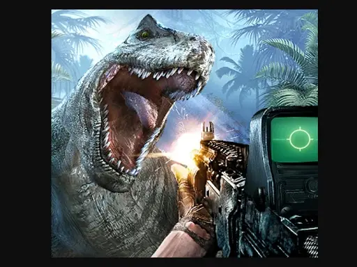 Jungle Survival Jurassic Park - Jeu d'Action Multijoueur et Campagne