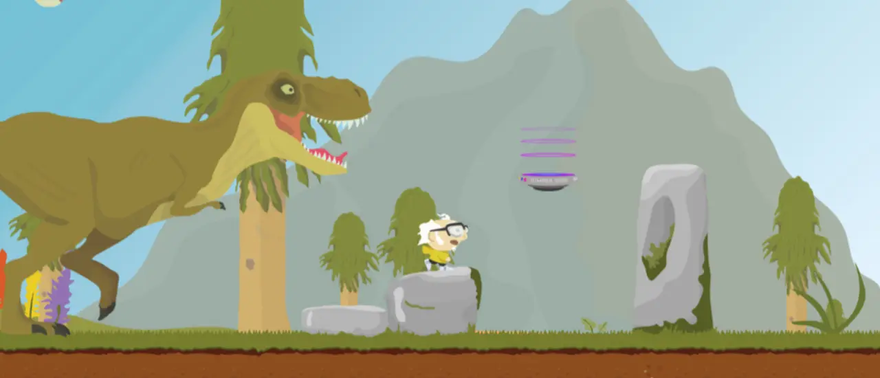 Jurassic Theft - Eğlenceli Platform Oyunu Oyna