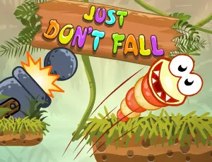 Just Don't Fall - Jeu de plateforme infini gratuit en ligne
