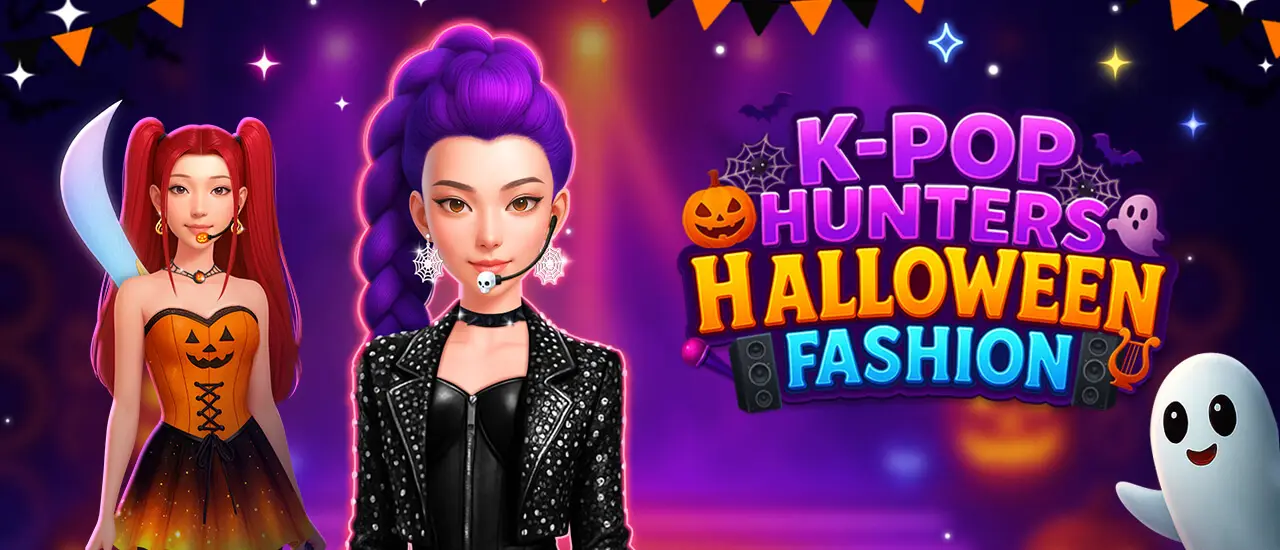 K-Pop Hunter Halloween Fashion - Juego de vestir y disfrazarse online gratis