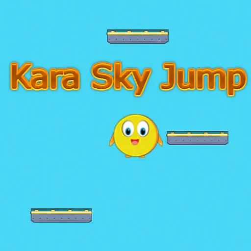 Kara Sky Jump - Jeu de plateforme et puzzle en ligne gratuit