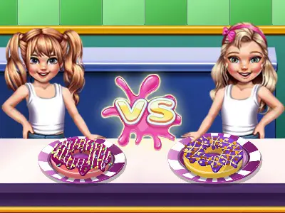 Kids Donuts Challenge - Fun Cooking Game for Kids to Play Online
