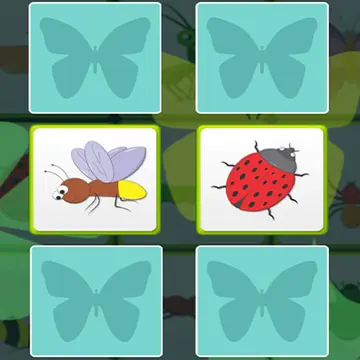 Kids Memory with Insects - Jeu de mémoire pour enfants à jouer en ligne