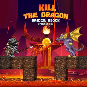 Kill The Dragon - ブリッジブロックパズルゲームを無料でプレイ