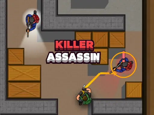 Killer Assassin - Jeu d'Infiltration et Tactique Gratuit