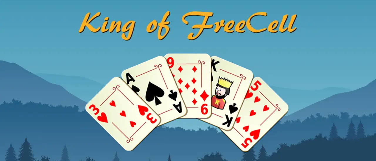 King of FreeCell – Kostenloses Solitaire online spielen