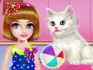 Kitty Care and Grooming: Juego para Cuidar y Vestir Gatos Gratis