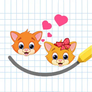 Kitty Love Story - Jeu de Puzzle Amoureux Gratuit