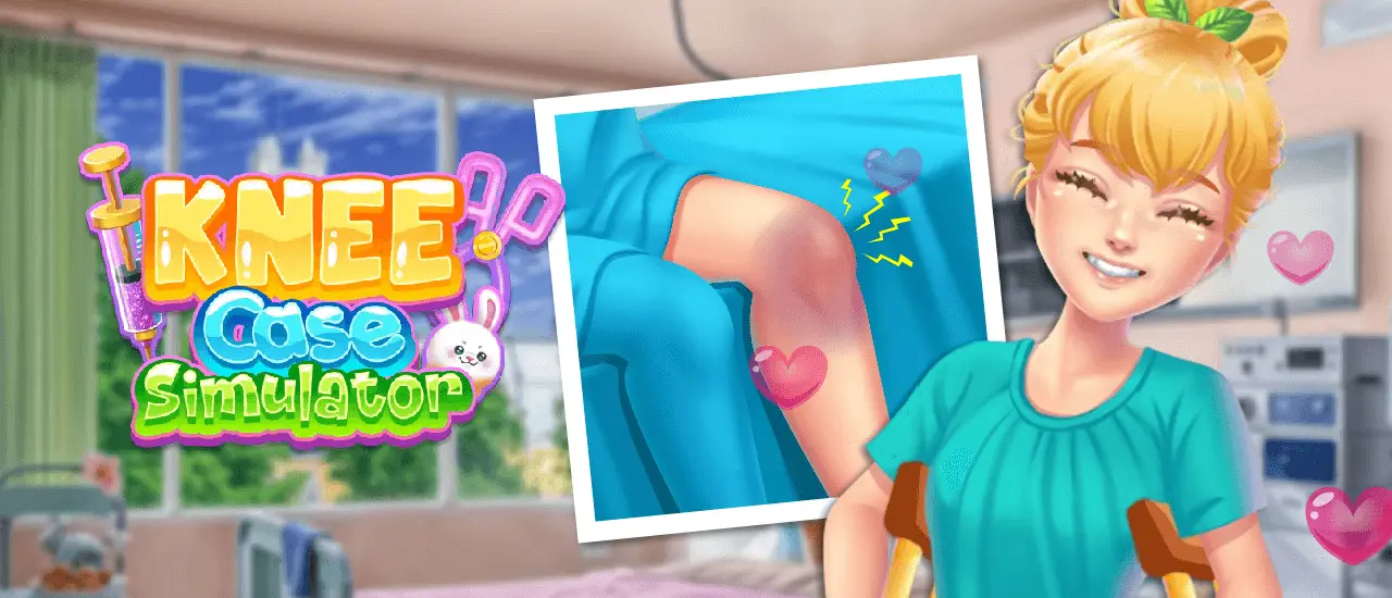 Knee Case Simulator - Play Free Doctor & Dress-up Game