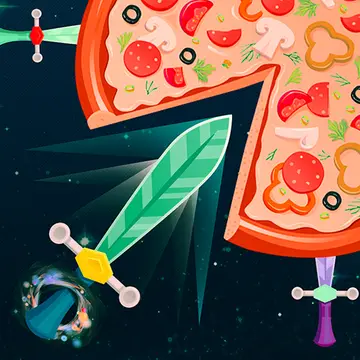 Knife Hit Pizza - Jeu d'arcade gratuit en ligne