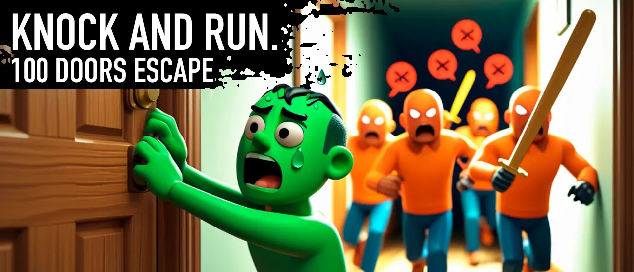 Knock and Run. 100 Doors Escape - Juego de Arcade y Aventura Gratis