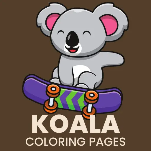 Koala Coloring Pages - Free Art & Coloring Game for Kids