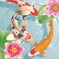 Koi Fish Pond - Jogo de Mesclar e Idle para Jogar Grátis