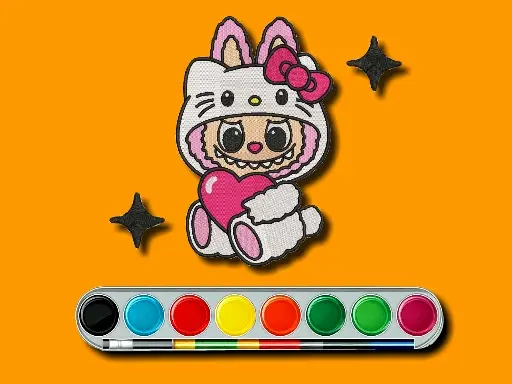Labubu Coloring Adventure - Jogo de Colorir e Diversão para Crianças