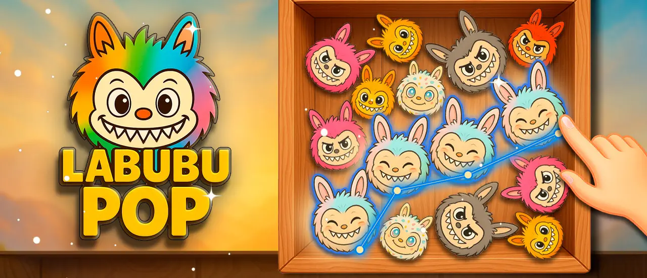 Labubu Pop – Kostenloses Puzzlespiel zum Spielen & Spaß haben