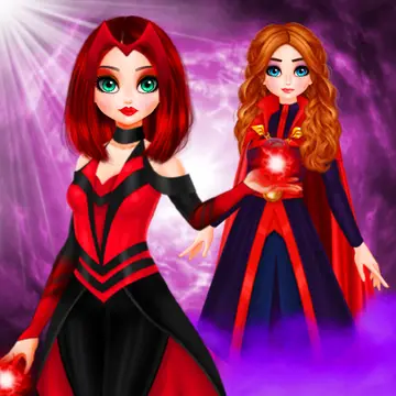 Lady Strange and Ruby Witch Dress-Up Game - Play Online for Free