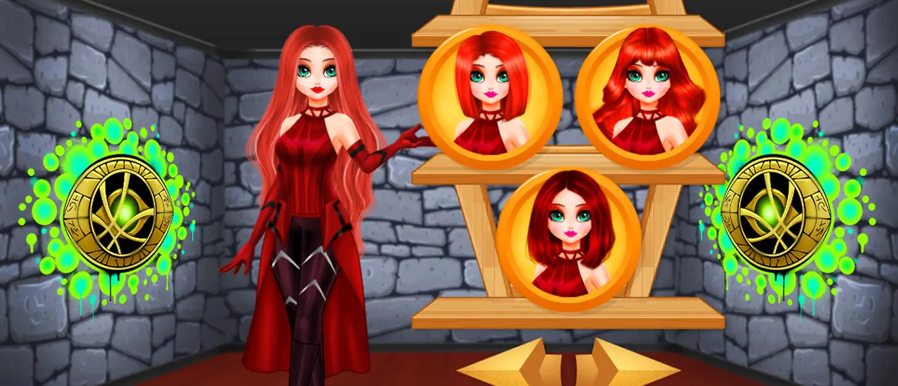 Lady Strange and Ruby Witch Dress-Up Game - Play Online for Free