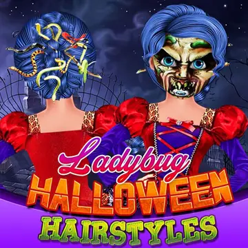 Ladybug Halloween Hairstyles - Play Game for Spooky Style Fun
