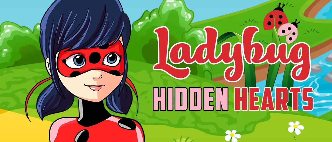 Ladybug Hidden Hearts - Juego Gratis de Buscar Objetos en Línea para Niños