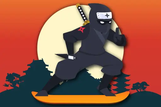 Lava And Ninja Skateboard - Juego Gratis para Móviles y PC