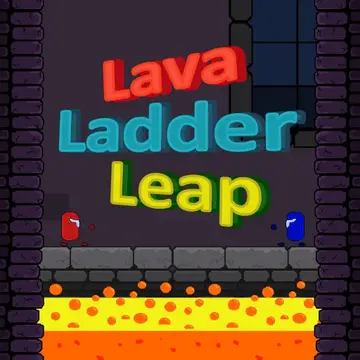Lava Ladder Leap: Juego de correr sin fin y escapar de la lava