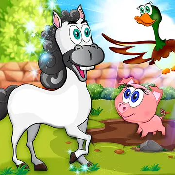 Learning Farm Animals 子供向け教育ゲーム｜遊んで学ぶ動物ゲーム