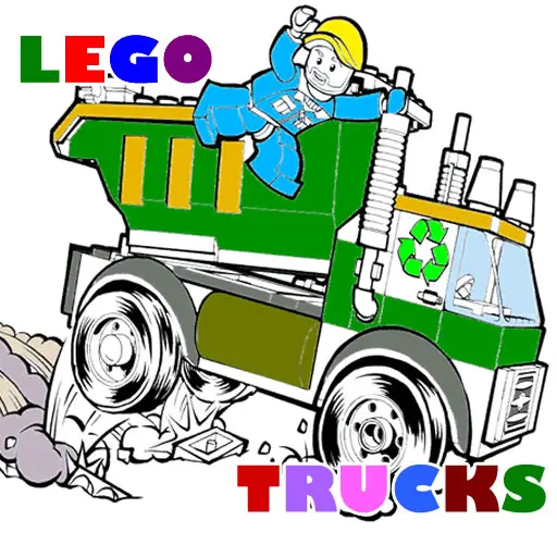 Lego Trucks Coloring Game - Play & Color for Free