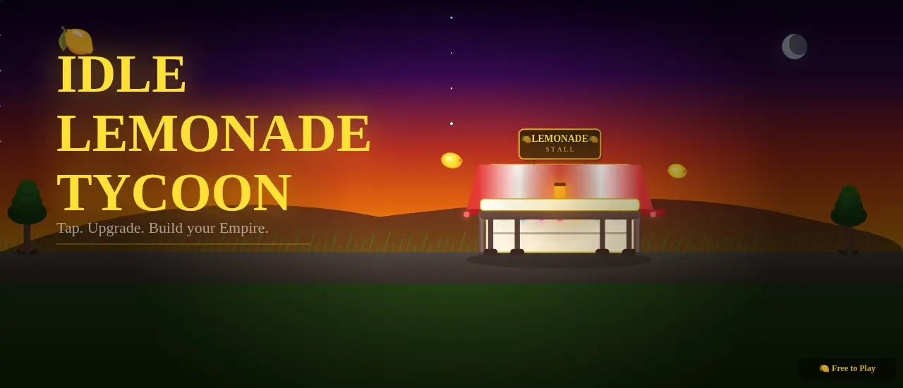 Lemonade Tycoon Idle - Ücretsiz Oyna, Mobil ve Tarayıcıda Eğlence