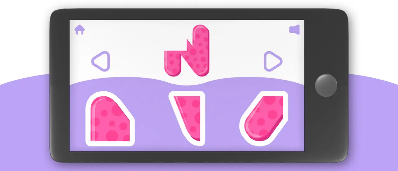 Letters Parts - Jeu éducatif pour apprendre l'alphabet en ligne et gratuitement
