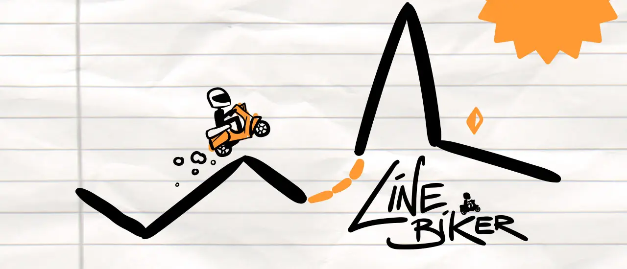 Line Biker Ücretsiz Oyna - Çılgın Motor Yarışı ve Akrobatik Oyun