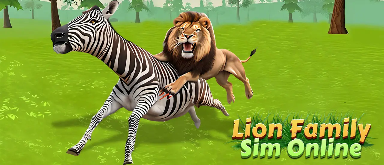 Lion Family Sim Online - 野生動物シミュレーションゲーム