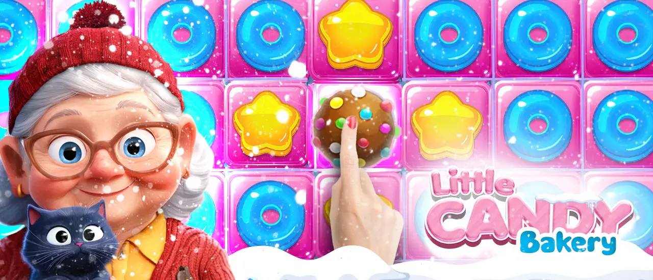 Little Candy Bakery - Juego de Puzzle Match 3 Gratis