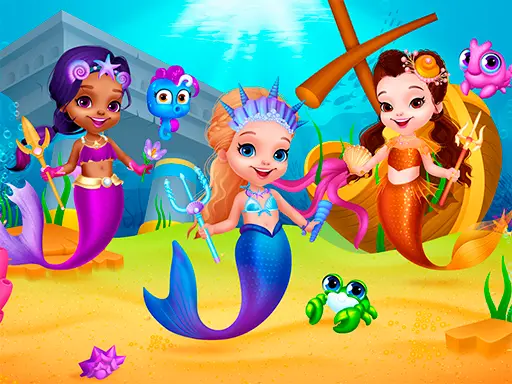 Little Mermaids Dress Up - Play Game for Girls & Kids
