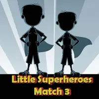 Little Superheroes Match 3 - Jogue Grátis Online