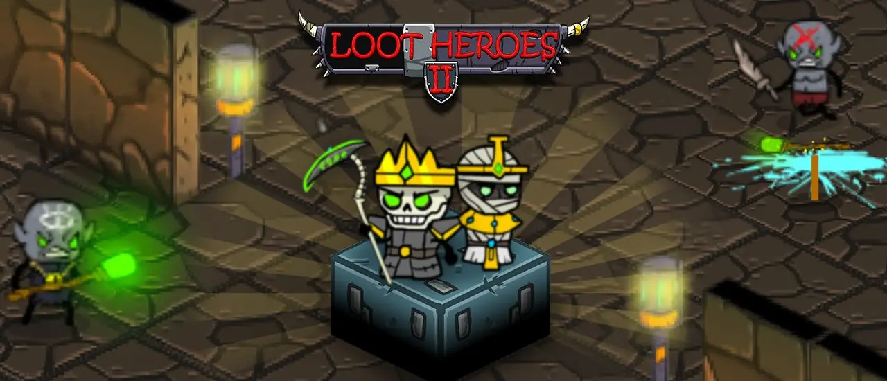 Loot Heroes 2: Juego de RPG de acción y estrategia gratis