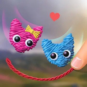 Love Cats Rope - Jeu de Puzzle Gratuit en Ligne