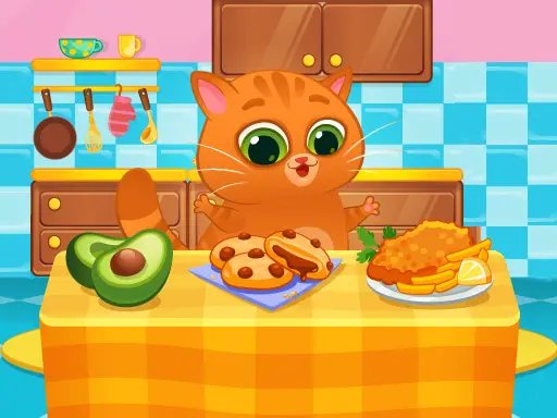 Lovely Virtual Cat – Kostenloses Haustier Spiel zum Spielen