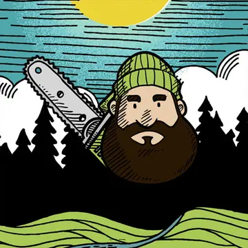 Lumberjack Coloring - Ücretsiz Boyama Oyunu ve Oyunlar